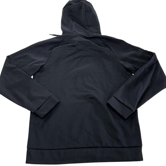 Nike Hoodie Mens Small Black Orange Dri-Fit Sweatshirt Gradient 905647-010 - Picture 2 of 7